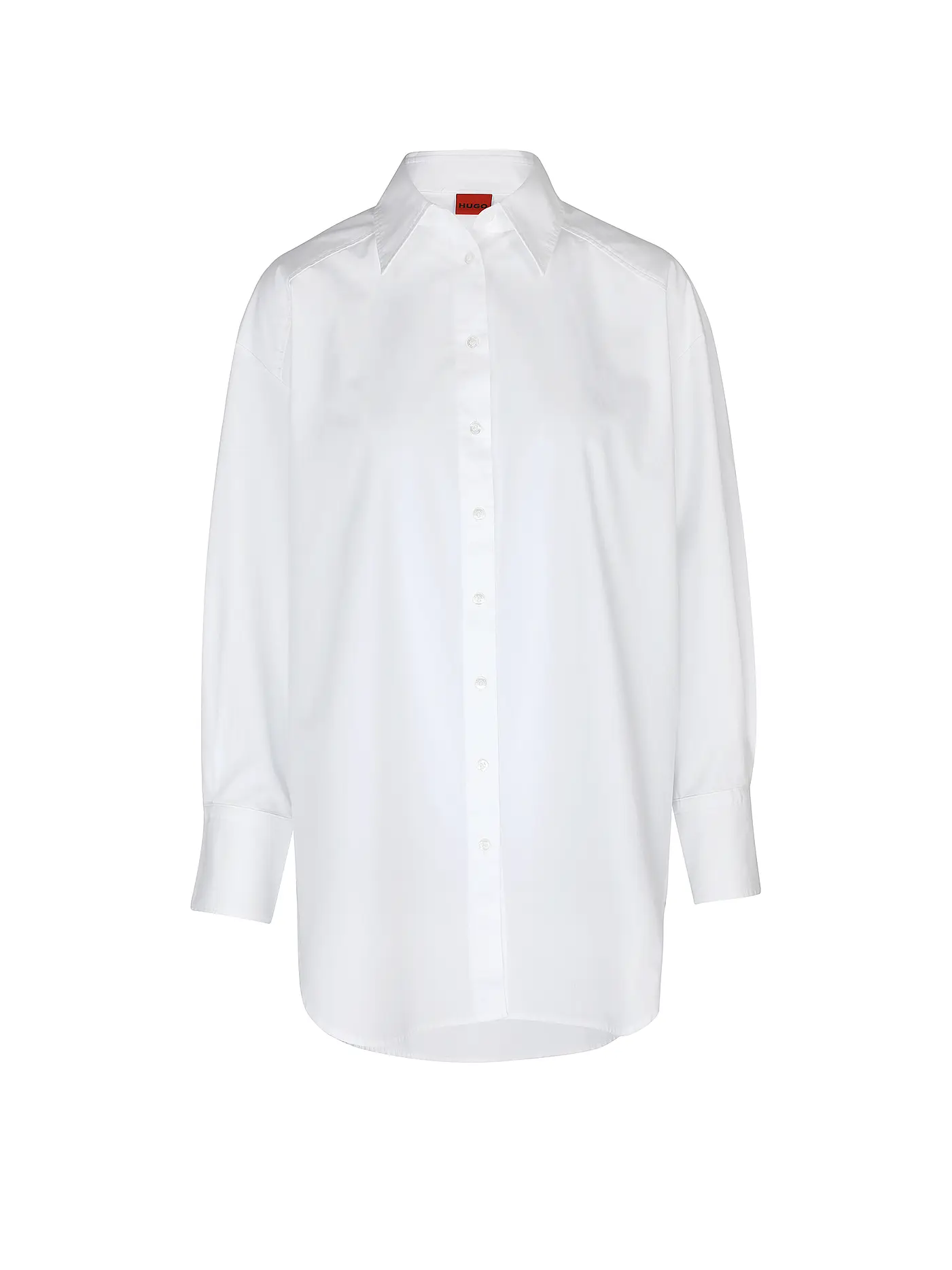 HUGO | Hemdbluse ENNIA | weiss